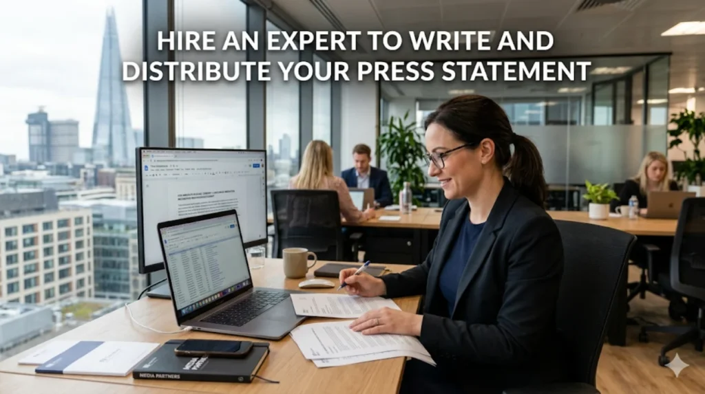 Hire an Expert to Write and Distribute Your Press Statement