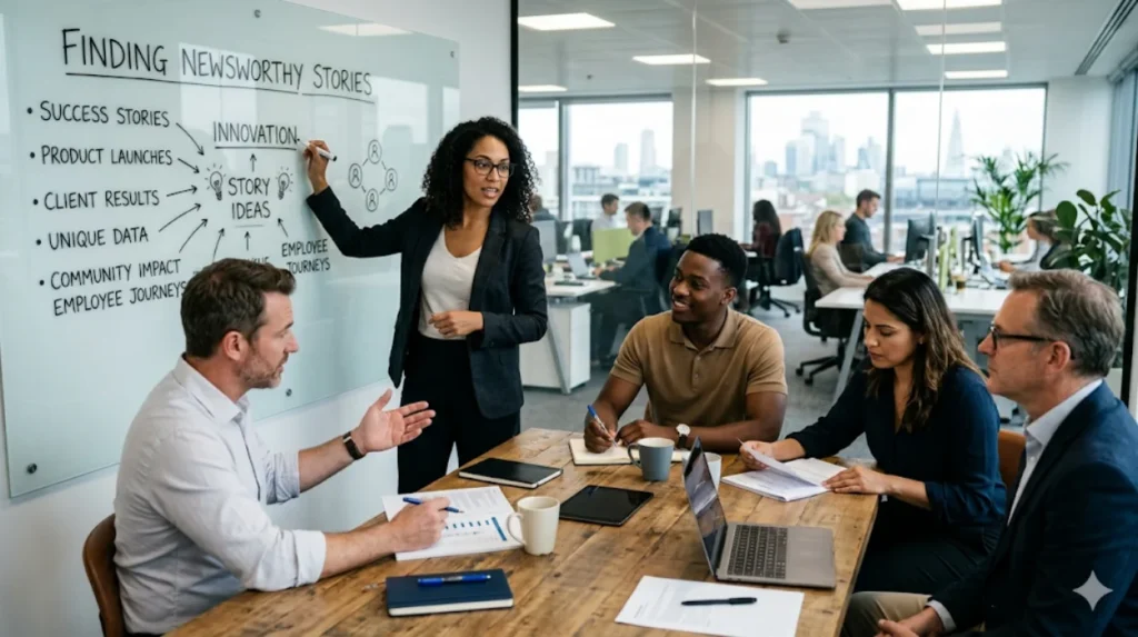 How to Find Newsworthy Stories Within Your Own Business