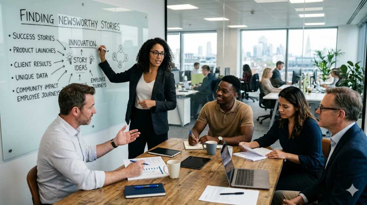 How to Find Newsworthy Stories Within Your Own Business