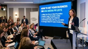 How to Get Your Business on USA Media PR Lists