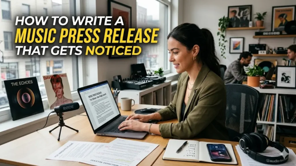 How to Write a Music Press Release That Gets Noticed
