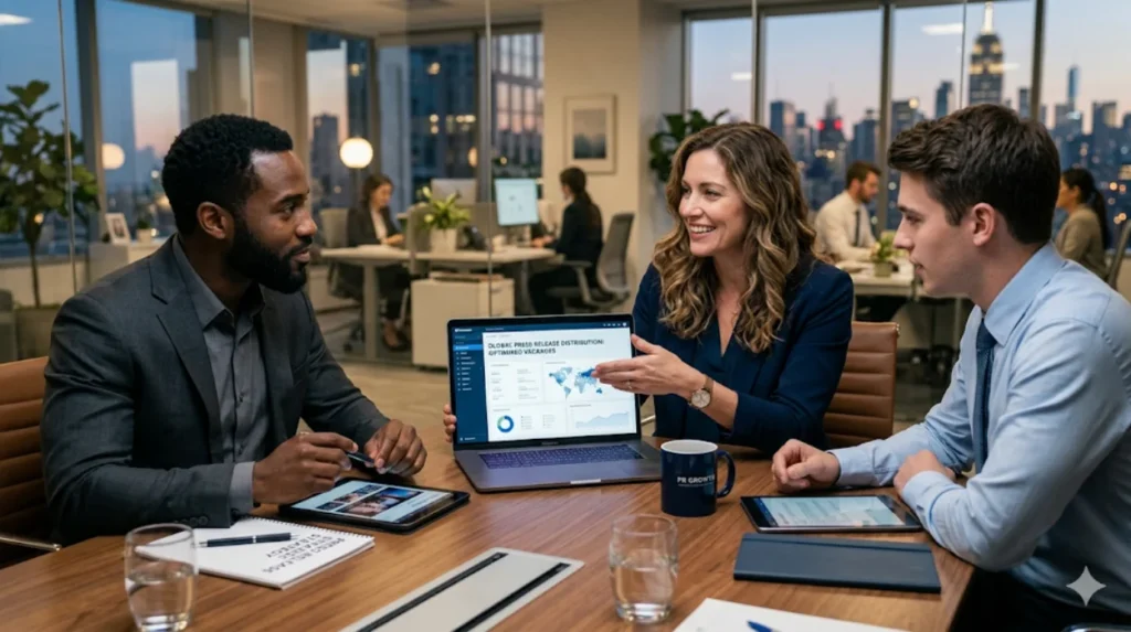 Premium Press Release Distribution Packages for Growing Brands