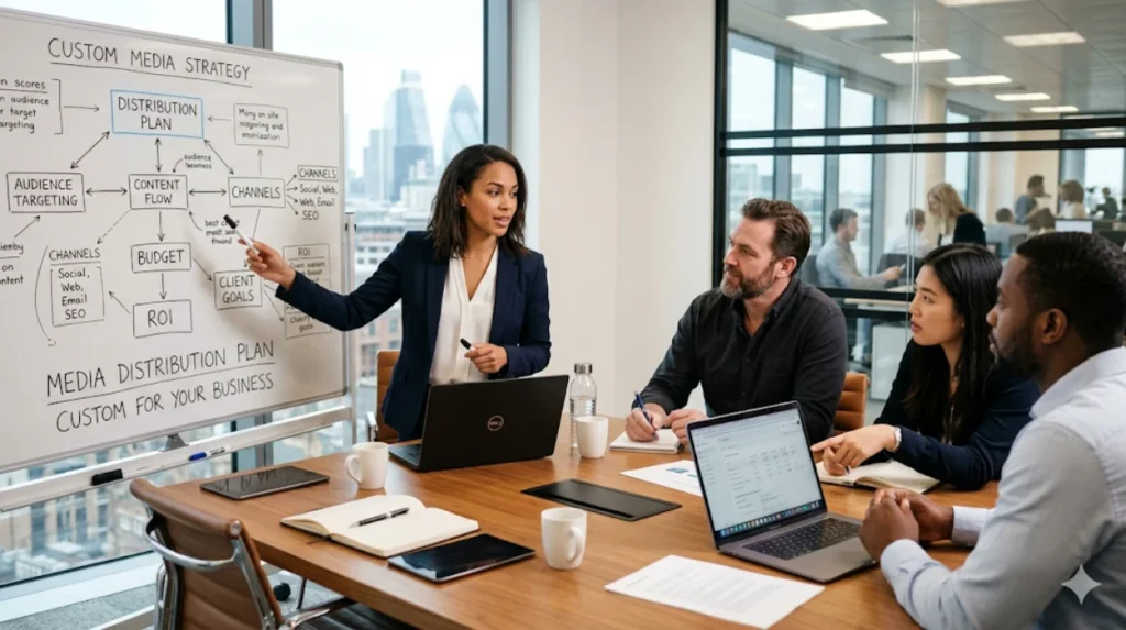 Request a Custom Media Distribution Plan for Your Business