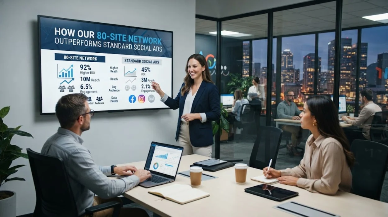 How Our 80-Site Network Outperforms Standard Social Ads