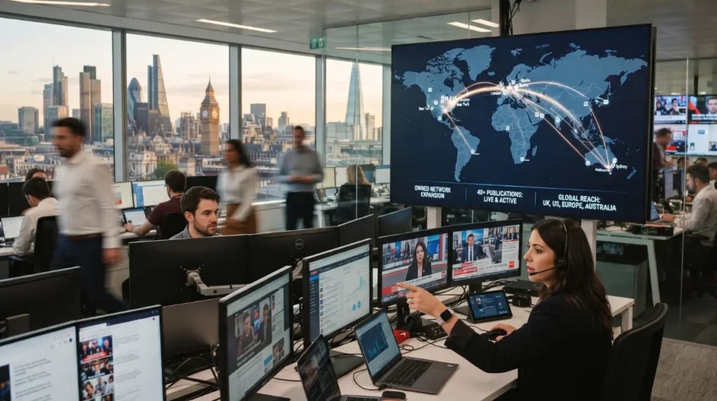 Newswire Now Media Group Expands Owned Network to 40+ Publications Across UK, US, Europe and Australia