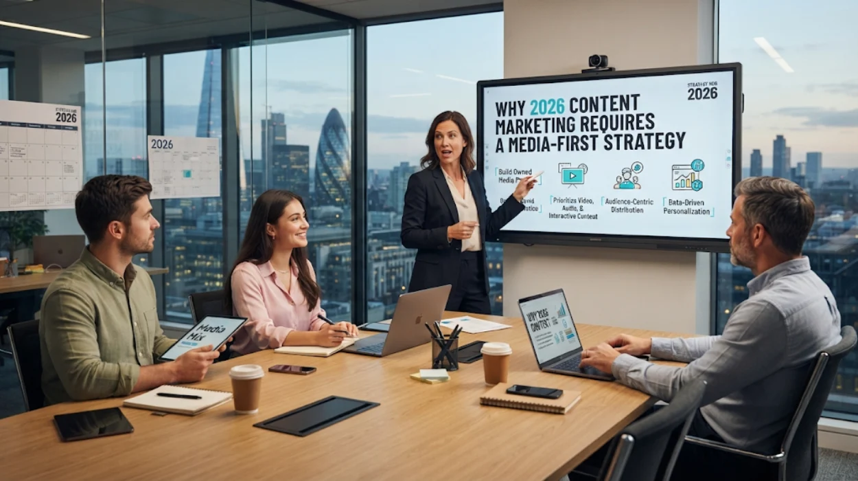 Why 2026 Content Marketing Requires a Media-First Strategy