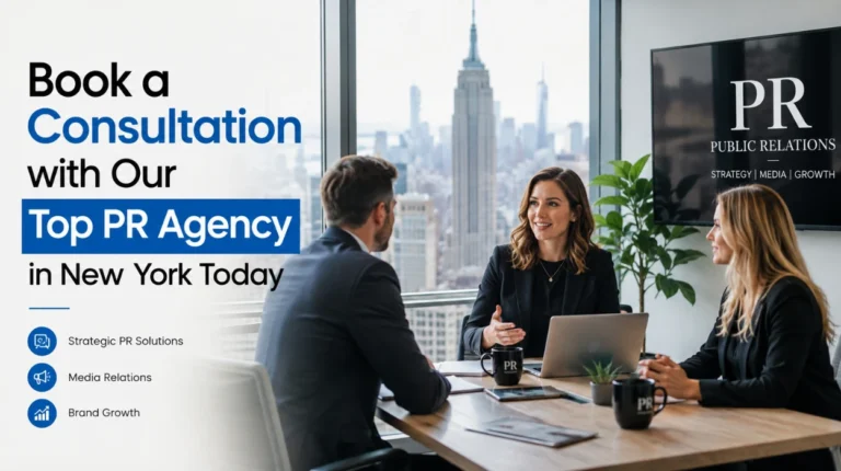 Book a Consultation with Our Top PR Agency in New York Today