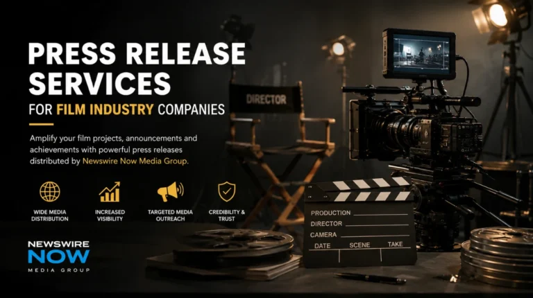 Press Release Services for Film Industry Companies by Newswire Now Media Group