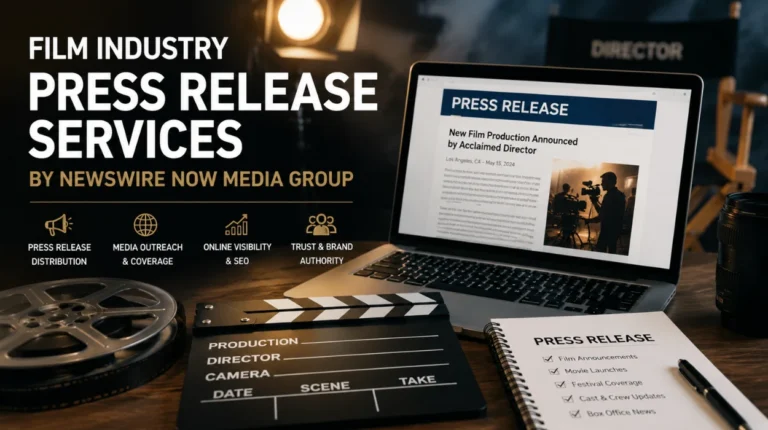 Film Industry Press Release Services by Newswire Now Media Group
