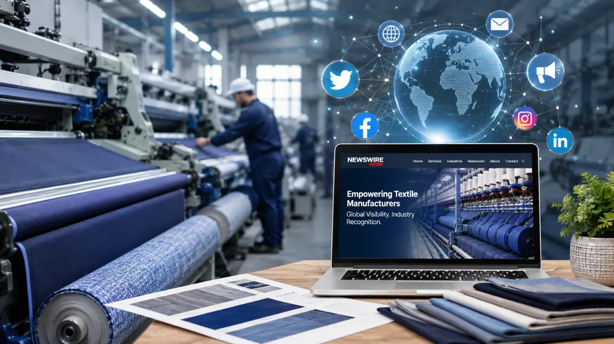 Help Textile Manufacturers Promote Their Products with Newswire Now Media Group