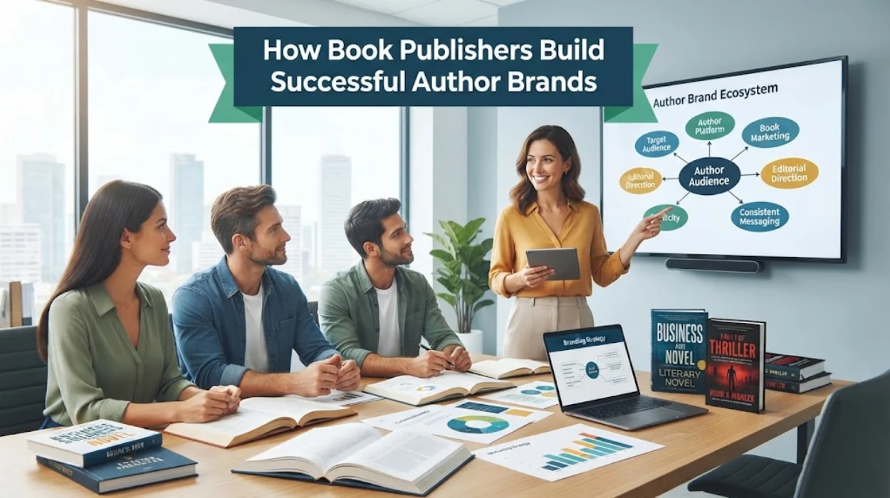 How Book Publishers Build Successful Author Brands