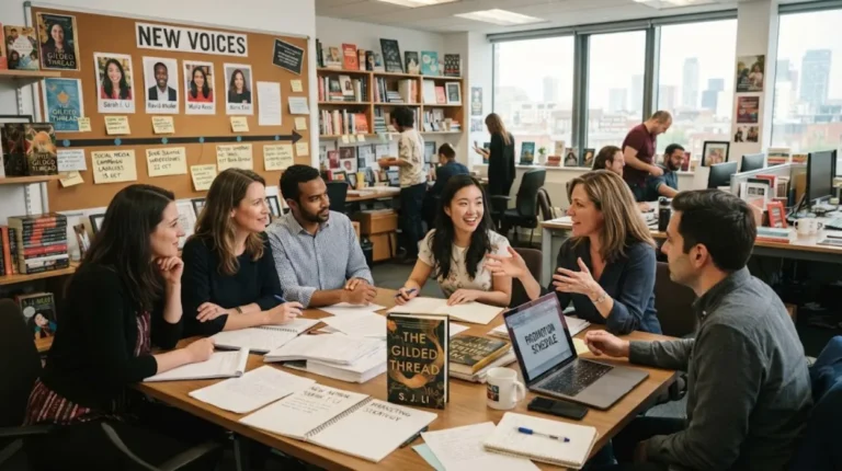 How Book Publishing Houses Discover and Promote New Authors