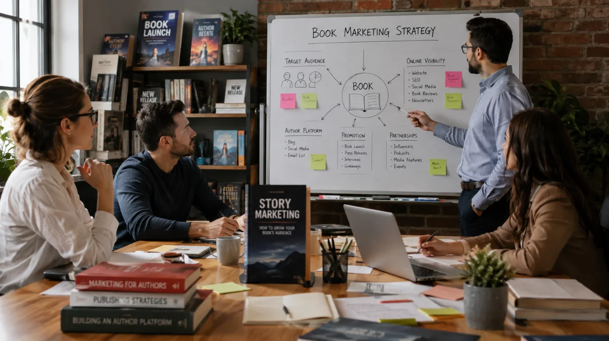 How Book Publishing Companies Build Market Visibility