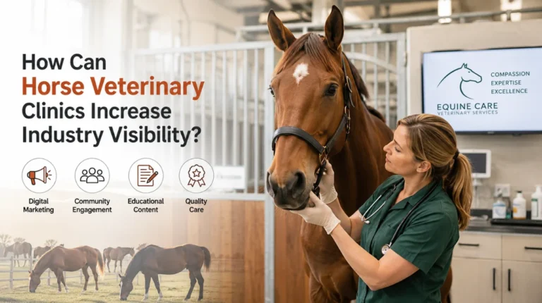 How Can Horse Veterinary Clinics Increase Industry Visibility?