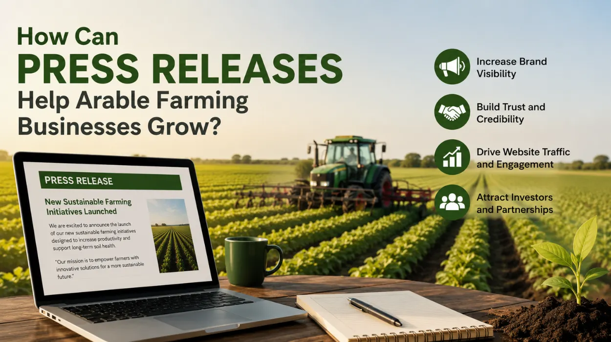 How Can Press Releases Help Arable Farming Businesses Grow? 9 How Can Press Releases Help Arable Farming Businesses Grow?
