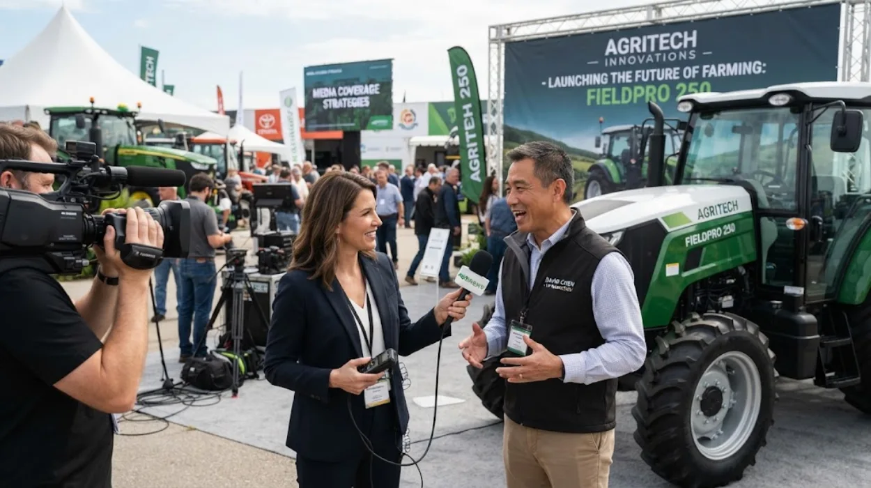 How Can Tractor Manufacturers Gain Media Coverage?