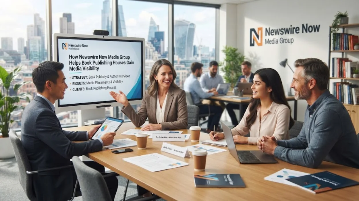 How Newswire Now Media Group Helps Book Publishing Houses Gain Media Visibility