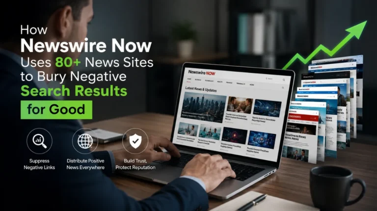 How Newswire Now Uses 80+ News Sites to Bury Negative Search Results for Good