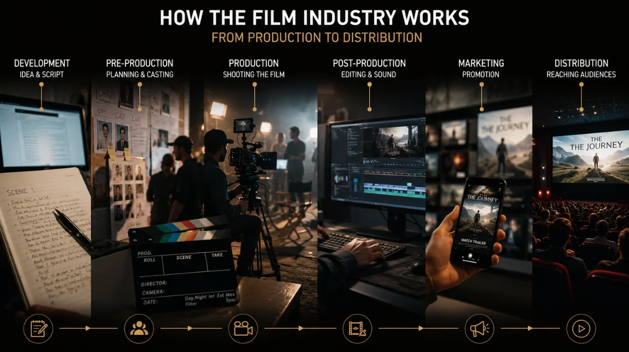 How the Film Industry Works from Production to Distribution 5 How the Film Industry Works from Production to Distribution