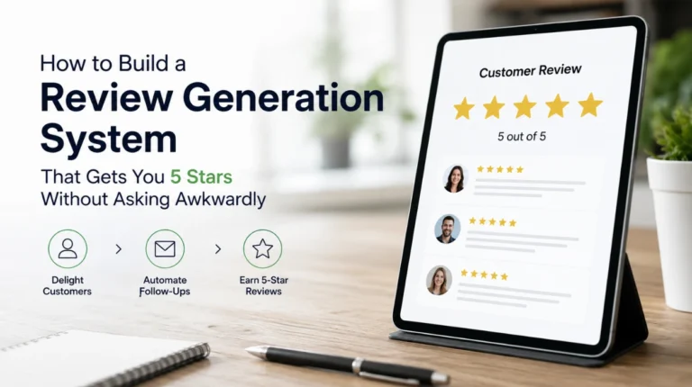 Home 52 How to Build a Review Generation System That Gets You 5 Stars Without Asking Awkwardly