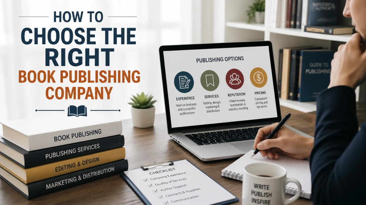 How to Choose the Right Book Publishing Company