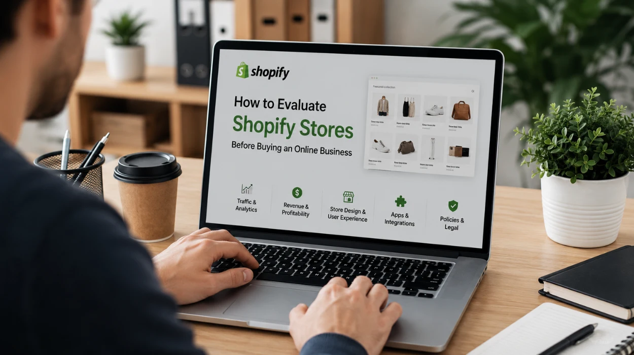 How to Evaluate Shopify Stores Before Buying an Online Business