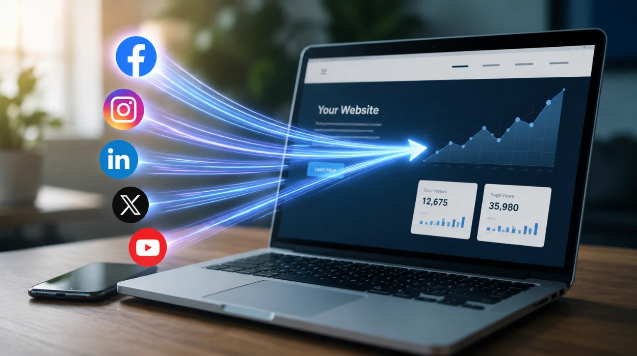 How to Use Social Media to Increase Website Traffic