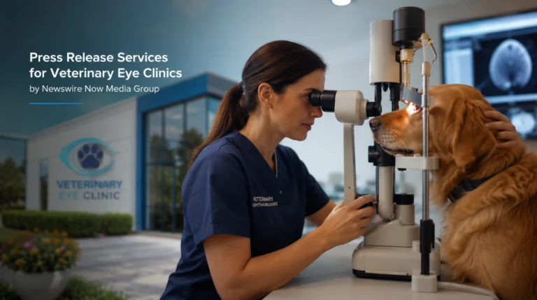 Press Release Services for Veterinary Eye Clinics by Newswire Now Media Group