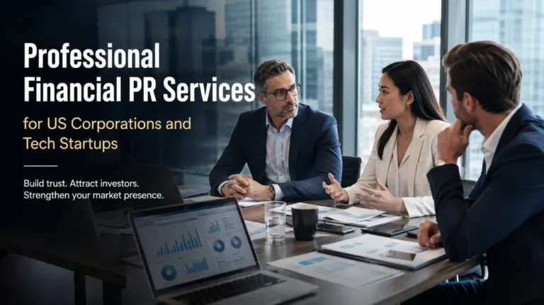 Professional Financial PR Services for US Corporations and Tech Startups