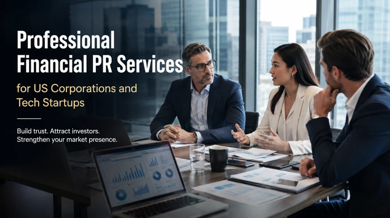 Professional Financial PR Services for US Corporations and Tech Startups