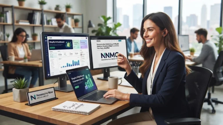 Promote AI Shopify Store Solutions with Newswire Now Media Group Press Releases