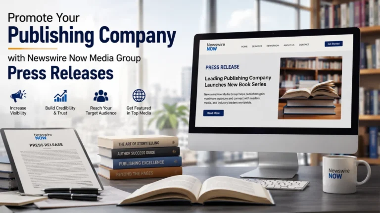 Promote Your Publishing Company with Newswire Now Media Group Press Releases