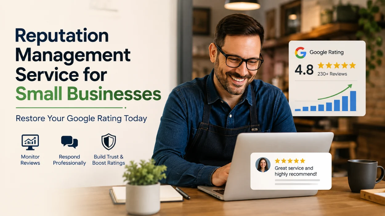 Reputation Management Service for Small Businesses: Restore Your Google Rating Today