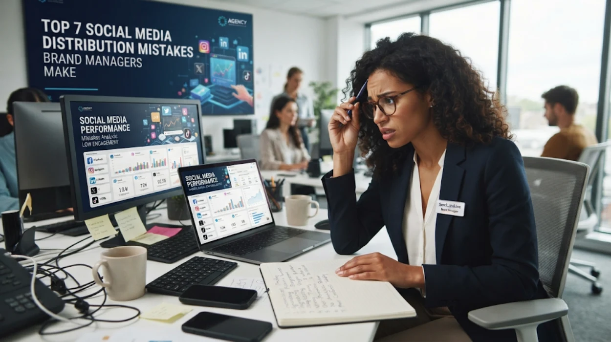 Top 7 Social Media Distribution Mistakes Brand Managers Make