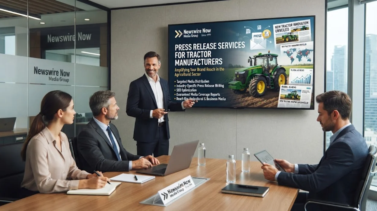 Press Release Services for Tractor Manufacturers by Newswire Now Media Group