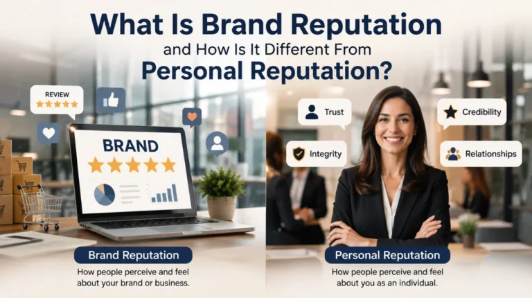 What Is Brand Reputation and How Is It Different From Personal Reputation?