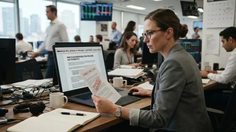 What Is an Embargoed Press Release and Its Benefits