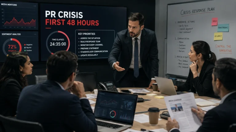 Emergency Reputation Management: What to Do in the First 48 Hours of a PR Crisis