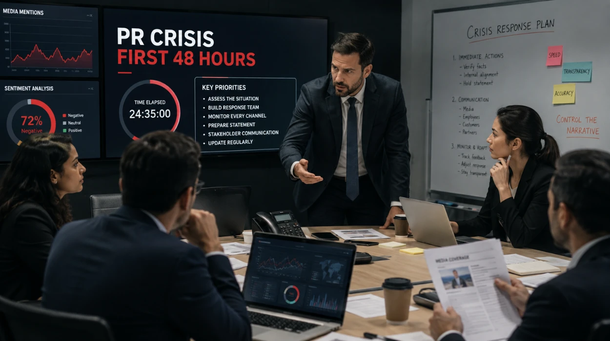 Emergency Reputation Management: What to Do in the First 48 Hours of a PR Crisis