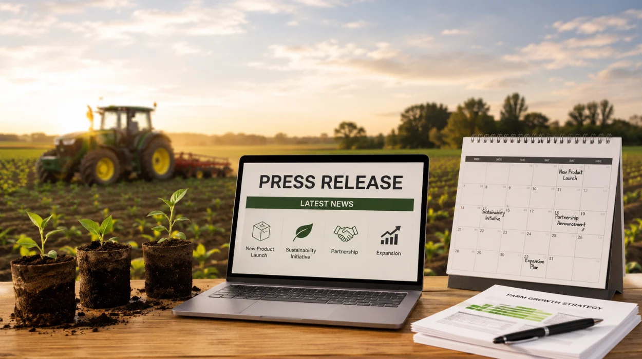 When Should Arable Farming Businesses Issue a Press Release? 8 When Should Arable Farming Businesses Issue a Press Release?