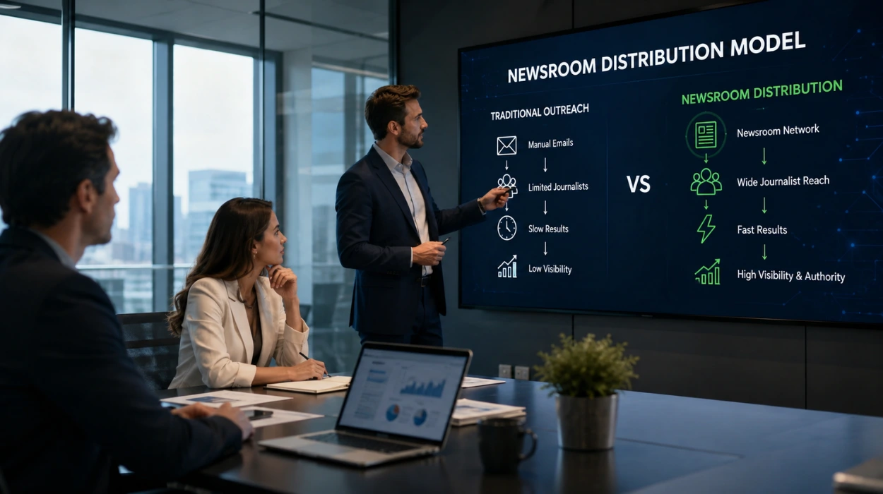 Why Do Leading B2B Brands Swap Traditional Outreach for a Newsroom Distribution Model?