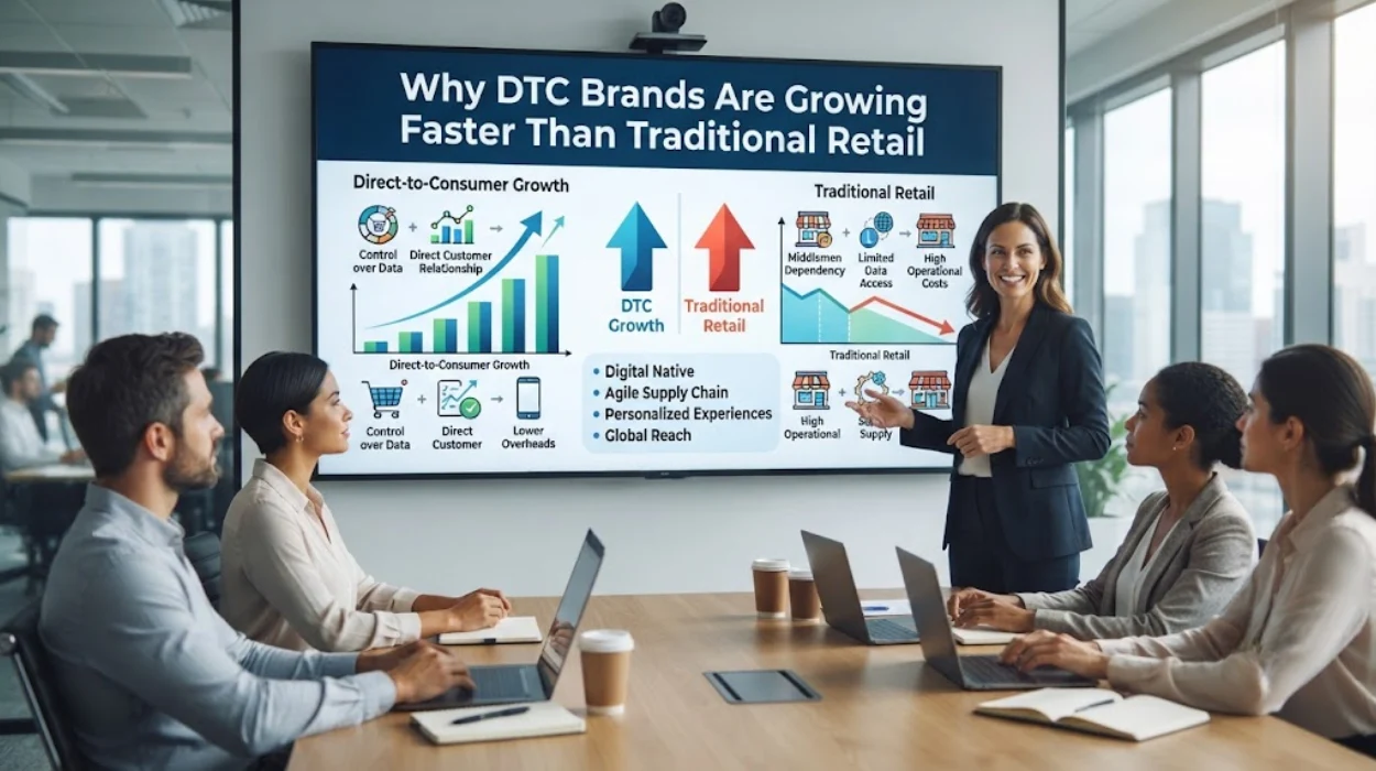 Why DTC Brands Are Growing Faster Than Traditional Retail