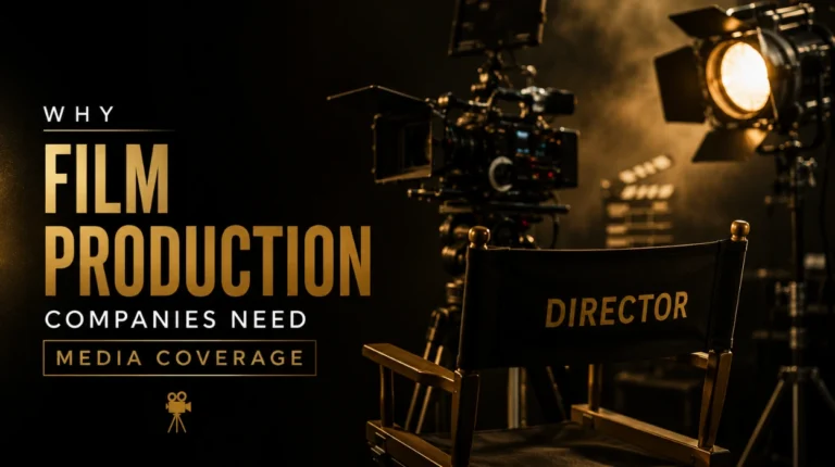 Why Film Production Companies Need Media Coverage
