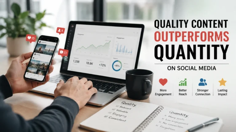 Why Quality Content Outperforms Quantity on Social Media
