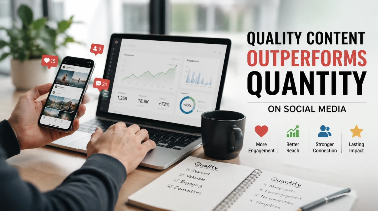 Why Quality Content Outperforms Quantity on Social Media