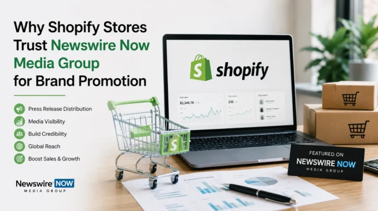 Why Shopify Stores Trust Newswire Now Media Group for Brand Promotion