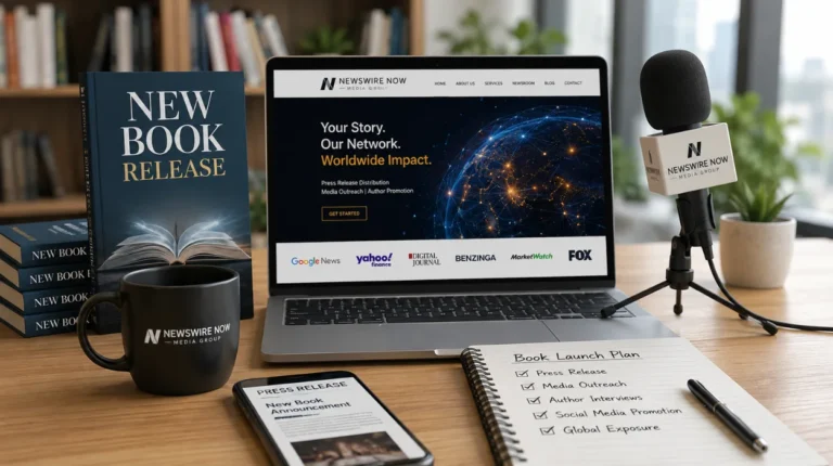 How Newswire Now Media Group Helps Authors Promote New Book Releases