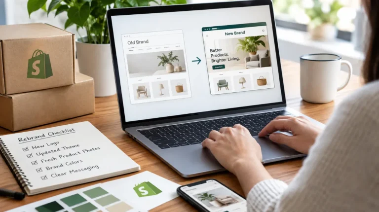 How to Successfully Rebrand a Shopify Store