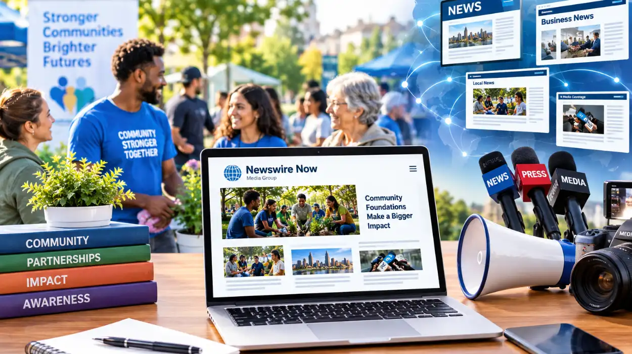 Increase Community Foundation Visibility with Newswire Now Media Group