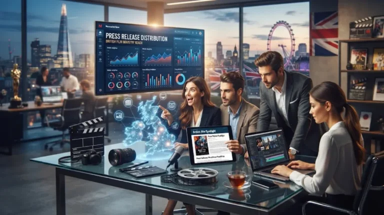 Press Release Services for British Film Distributors by Newswire Now Media Group